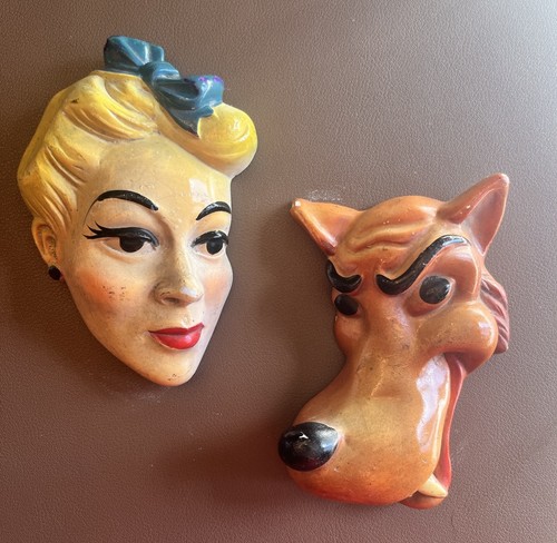 Rare 1950 antique chalk - rare,