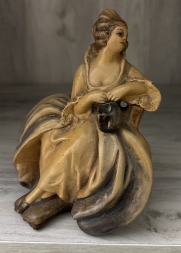Vintage chalkware italian - chalkware,