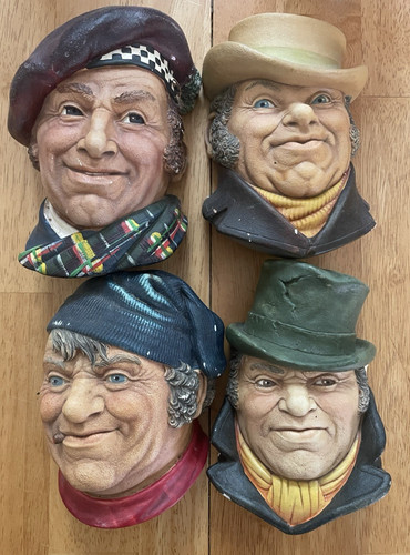 Vintage chalkware character - chalkware,
