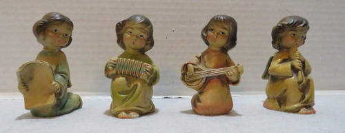 Vtg mcm chalkware - mcm, musical