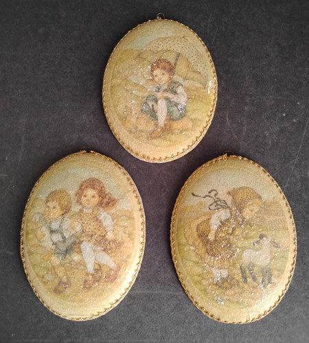Chalkware children girls - children,